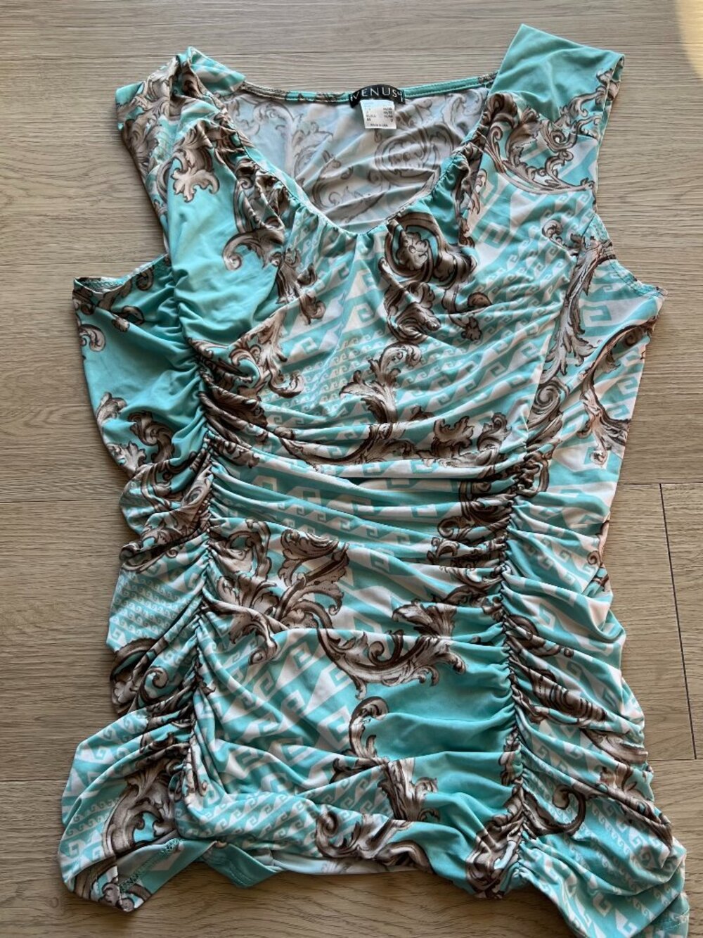 Venus Y2K Ruched Tank Top